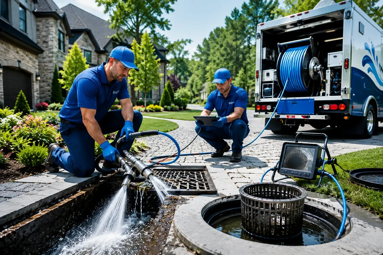 Local outdoor drain cleaning professionals in Highfalls, NC