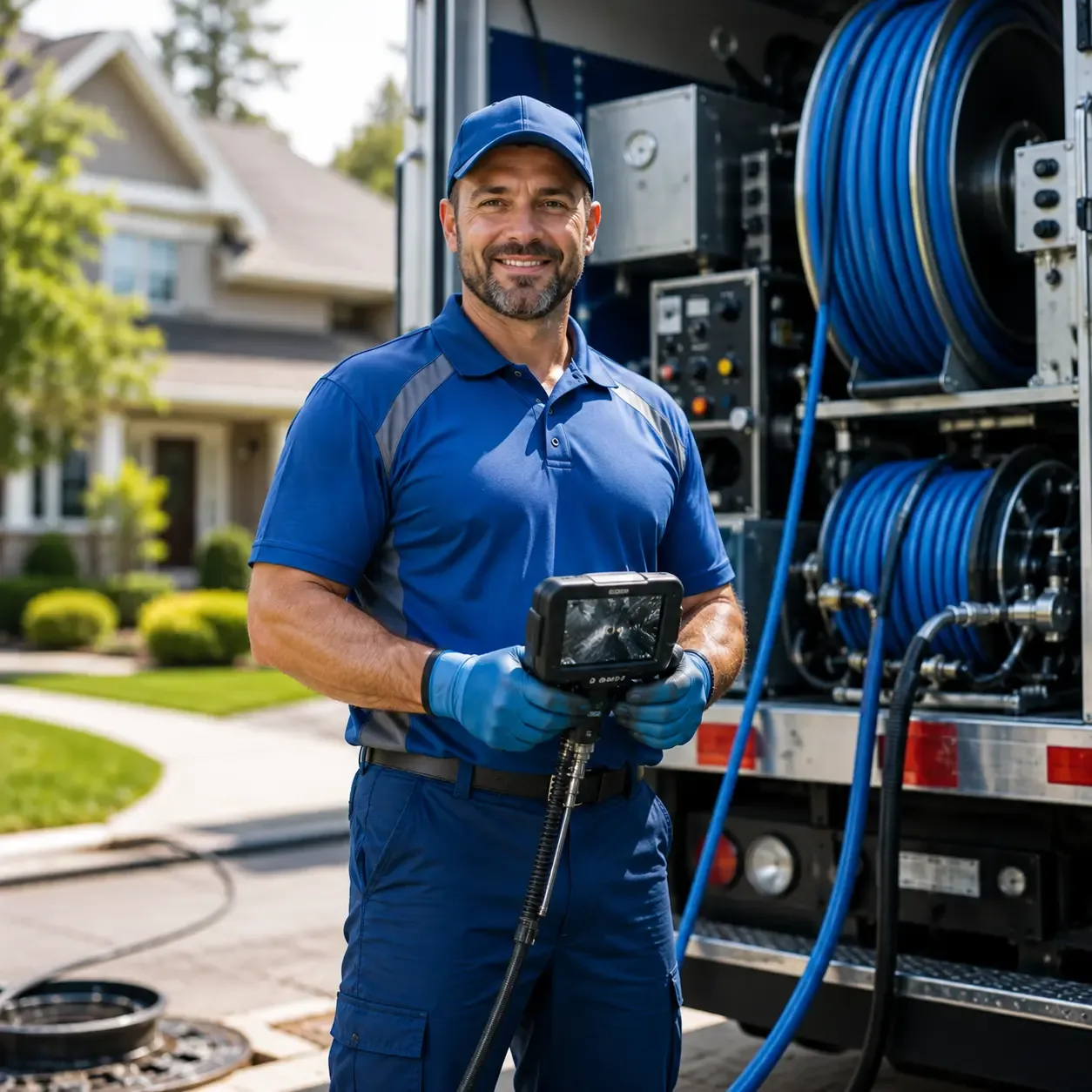 Local outdoor drain cleaning specialists in Highfalls, NC